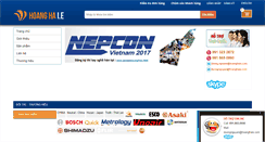 Desktop Screenshot of hoanghaie.com